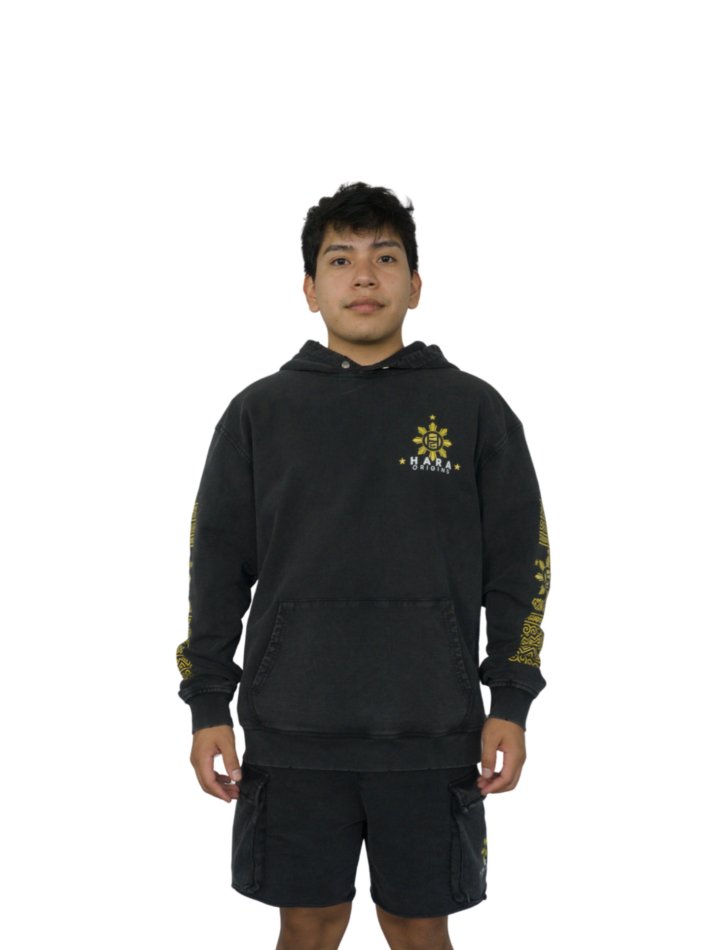 Pamana Snow Wash Set (Hoodie and Cargo Short)