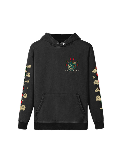 Bakunawa Oversized Snow Washed Hoodie