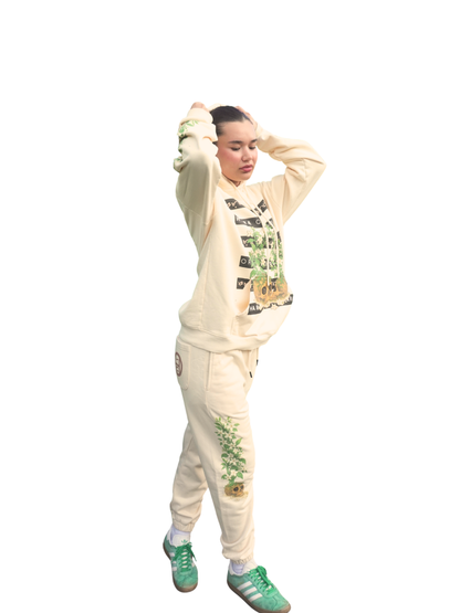 Sampaguita Oversized Hoodie & Sweatpants